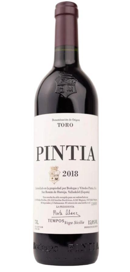 VEGA SICILIA PINTIA 2018